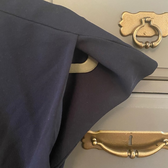 Navy Alexa Admore Cap Sleeve Sheath Dress with Belt. From Nordstrom. NWT Size XS - Picture 4 of 6